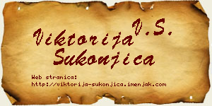 Viktorija Sukonjica vizit kartica